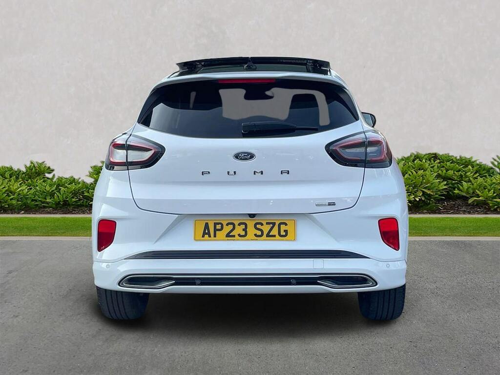 Ford Puma 1.0T Ecoboost Mhev St-line Vignale Suv White #4