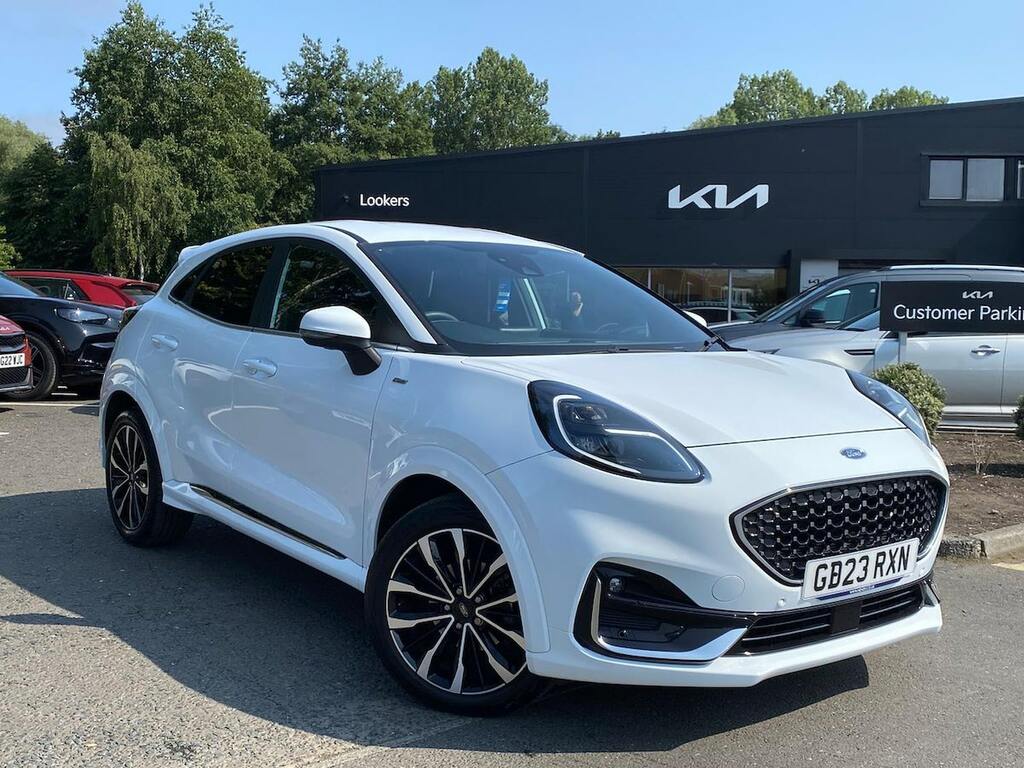 Ford Puma 1.0 Ecoboost Hybrid Mhev St-line Vignale White