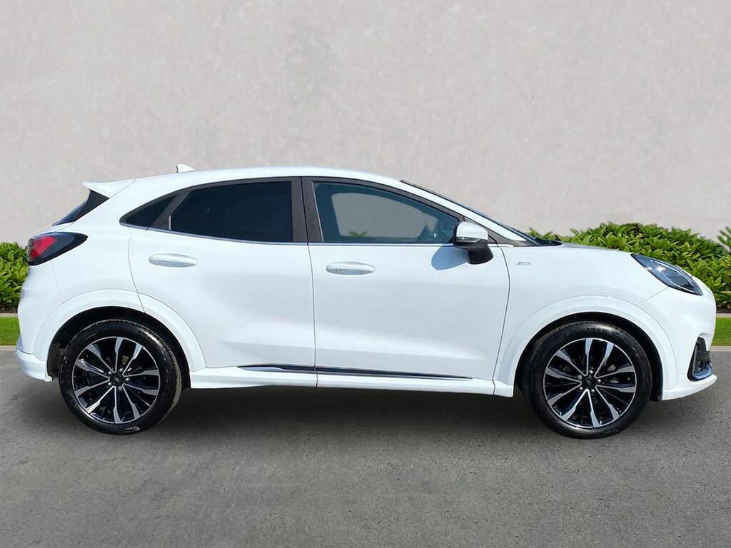 Ford Puma 1.0 Ecoboost Hybrid Mhev St-line Vignale GD23RXN White #3