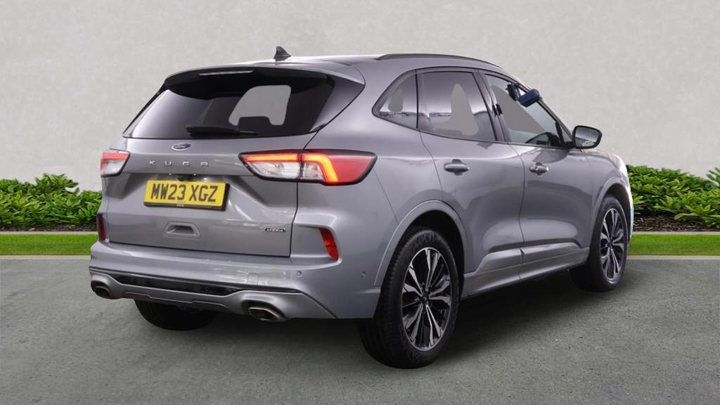 Ford Kuga 2.5 Ecoboost Duratec 14.4Kwh St-line X Suv Pet Silver #4