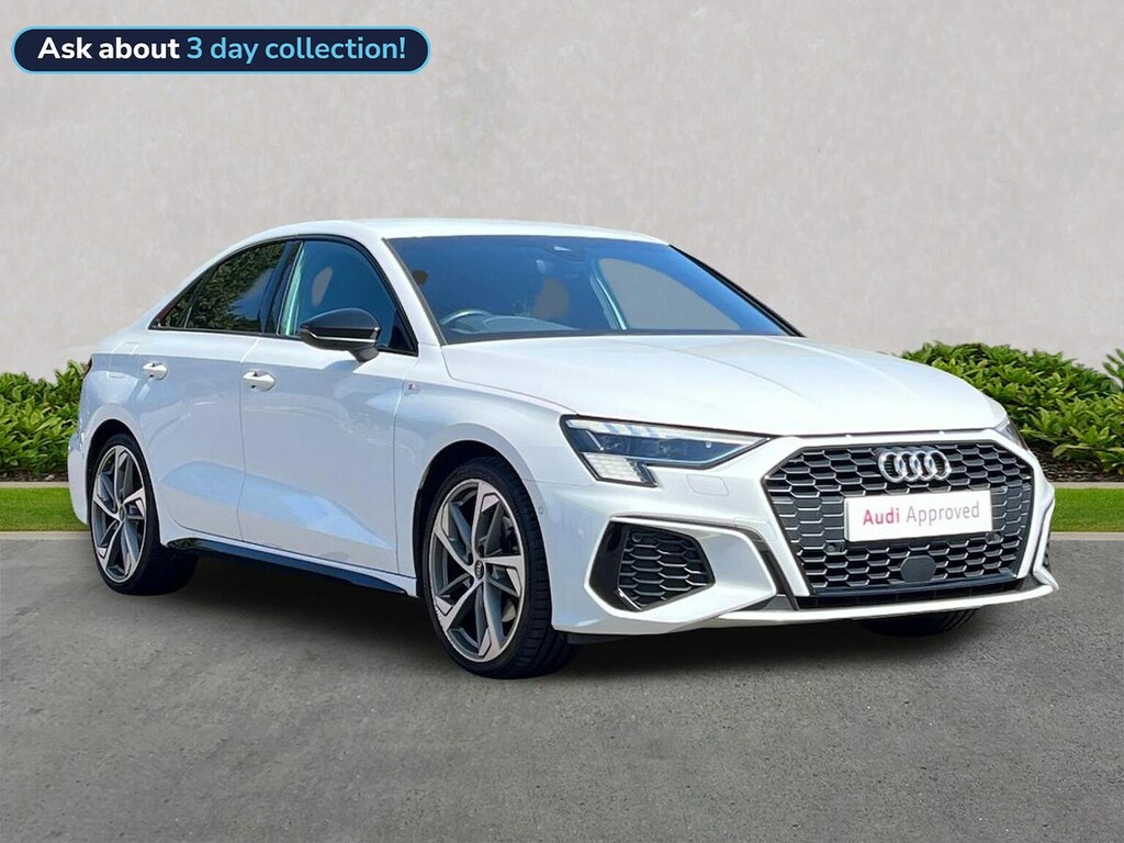 Audi A3 35 Tfsi Edition 1 S Tronic Comfortsound White