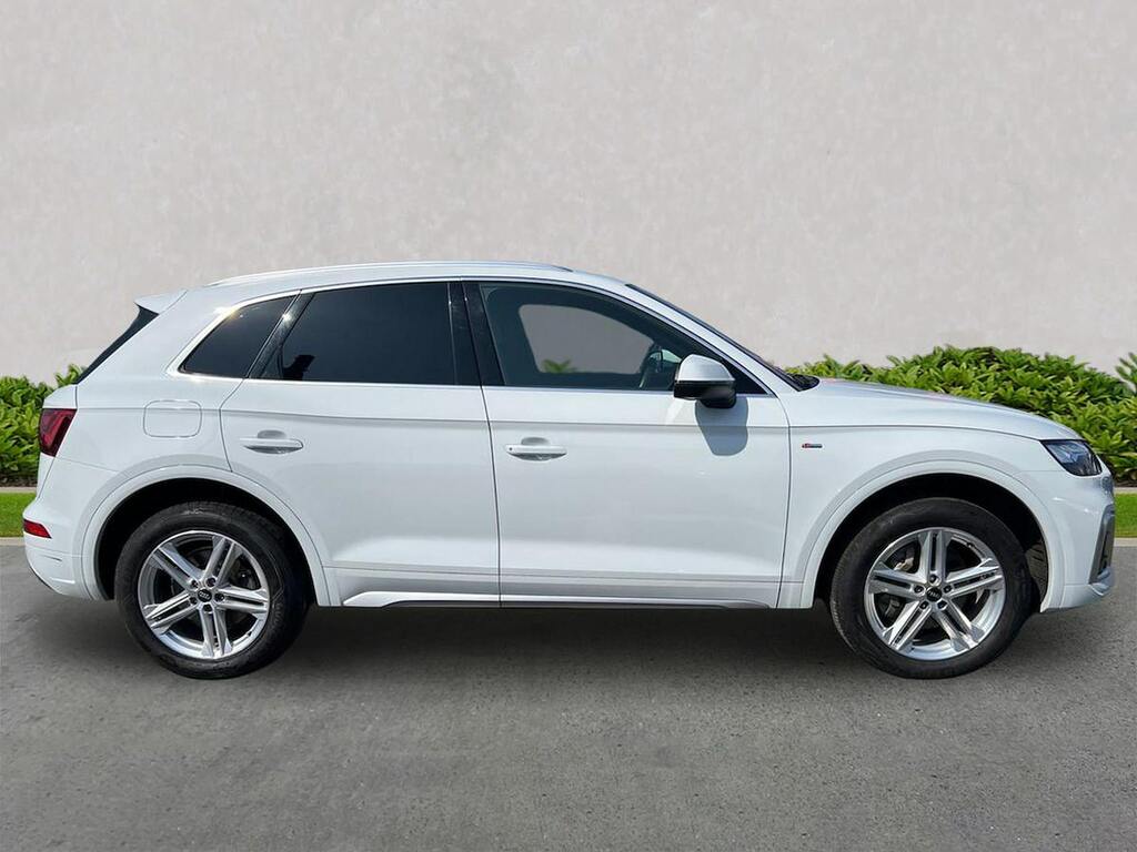 Audi Q5 2.0 Tfsi 45 S Line Suv S Tronic Quattro White #3