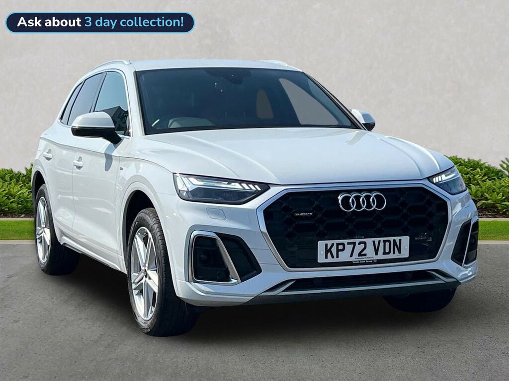 Audi Q5 2.0 Tfsi 45 S Line Suv S Tronic Quattro White