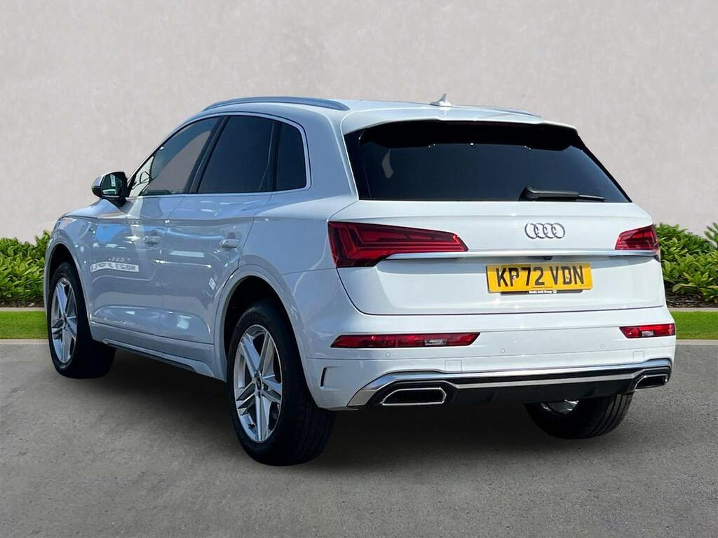 Audi Q5 2.0 Tfsi 45 S Line Suv S Tronic Quattro White #2