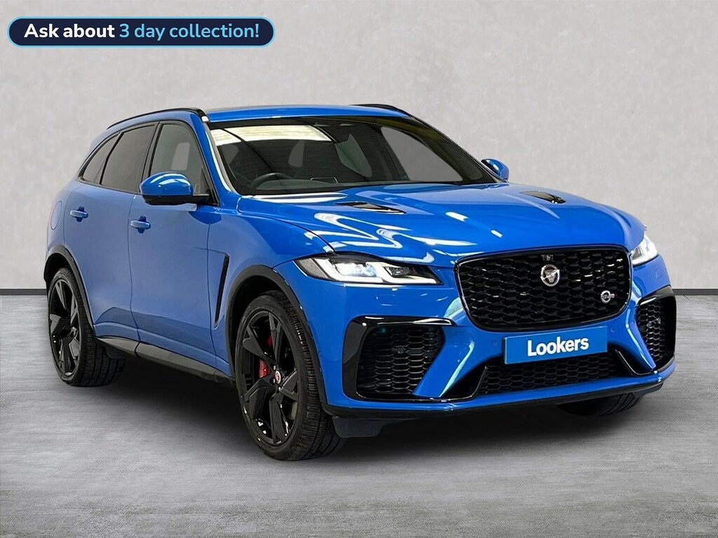 Jaguar F-Pace 5.0 P550 V8 Svr Suv Quickshift Awd Euro Blue