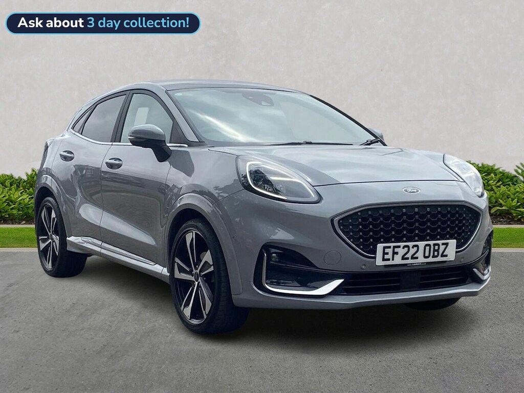 Ford Puma 1.0T Ecoboost Mhev St-line Vignale Suv Silver