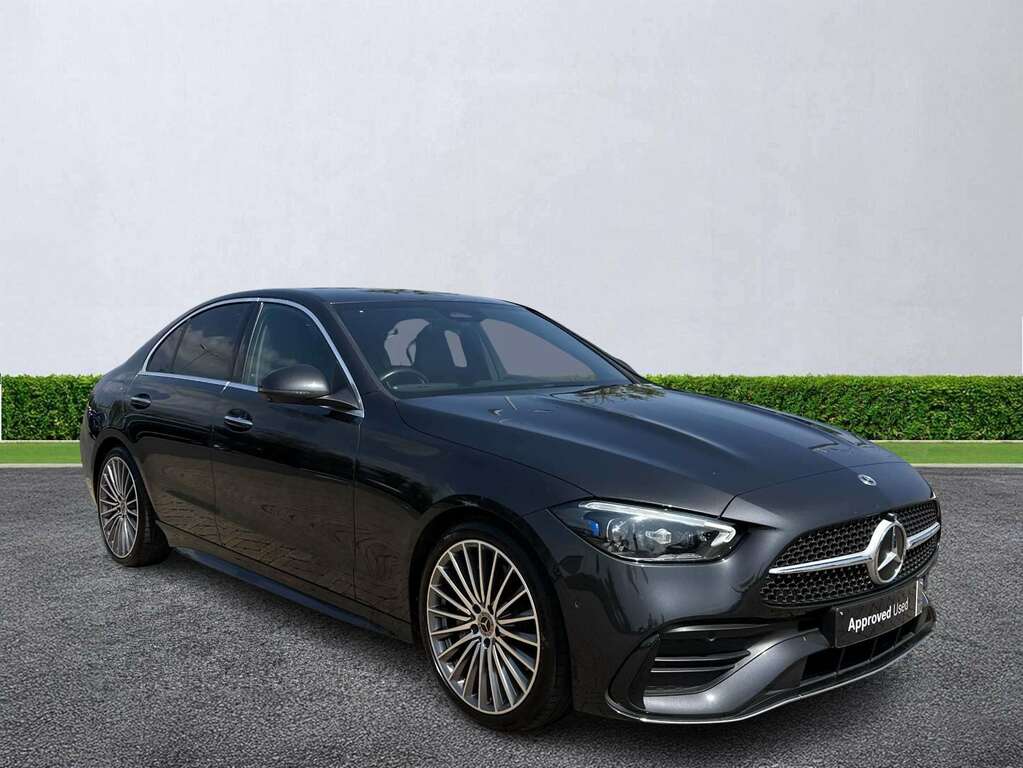 Mercedes-Benz C Class C200 Amg Line Premium 9G-tronic Grey
