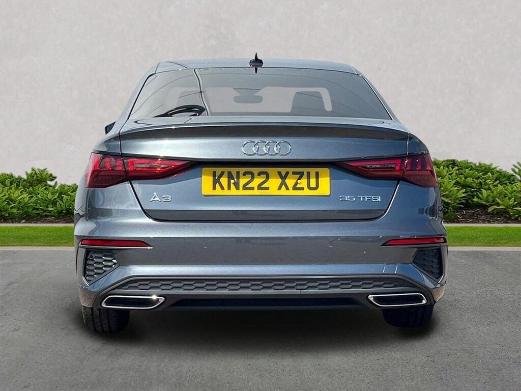 Audi A3 1.5 Tfsi 35 S Line Saloon S Tronic Euro KN22XZU Grey #4