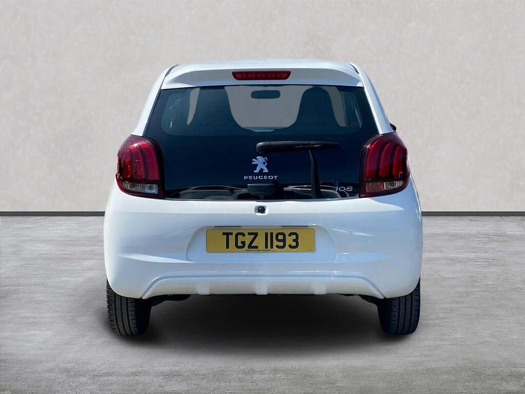 Peugeot 108 1.0 Active Hatchback Euro 6 Ss White #4