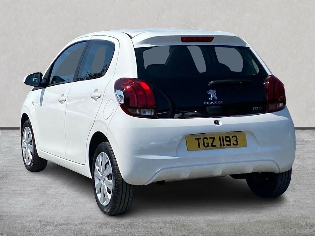 Peugeot 108 1.0 Active Hatchback Euro 6 Ss White #2
