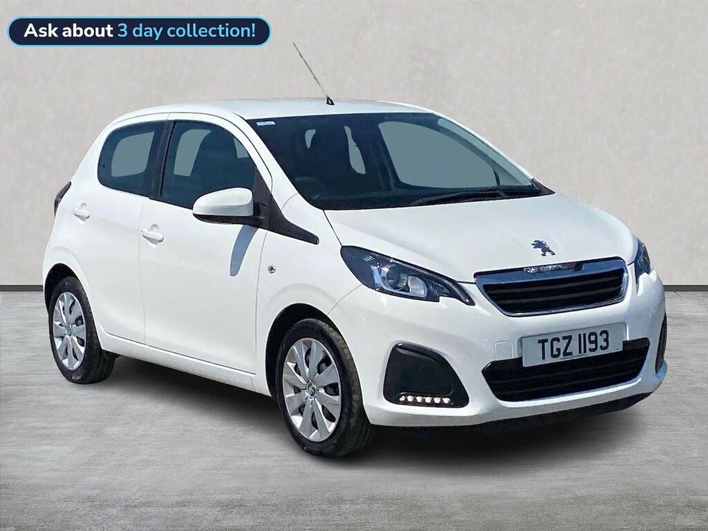 Peugeot 108 1.0 Active Hatchback Euro 6 Ss White
