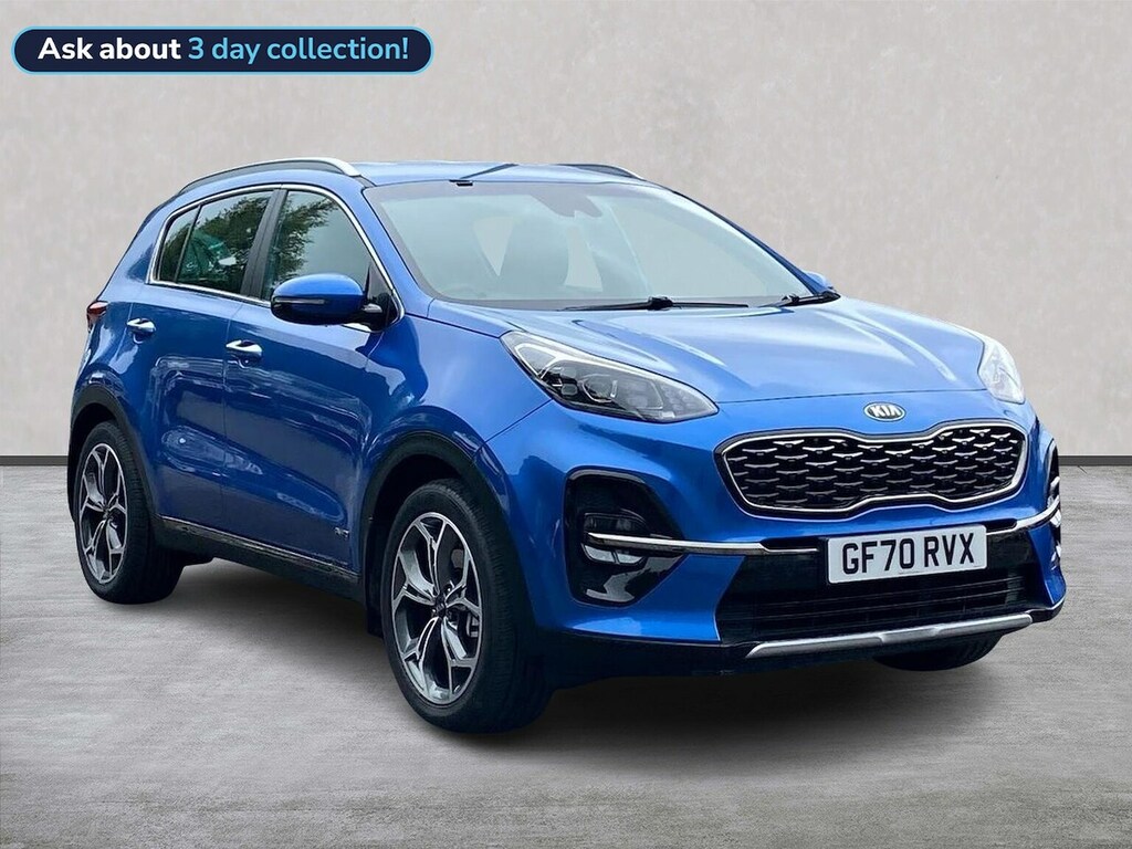 Kia Sportage Sportage 2.0 Crdi 48V Isg Gt-line Awd Estate Blue