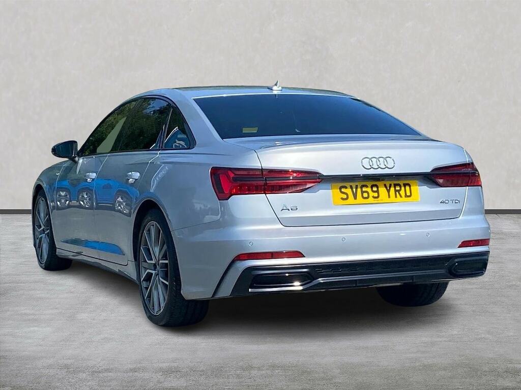 Audi A6 Saloon A6 40 Tdi Black Edition S Tronic Saloon Silver #2