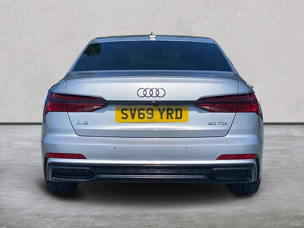 Audi A6 Saloon A6 40 Tdi Black Edition S Tronic Saloon Silver #4