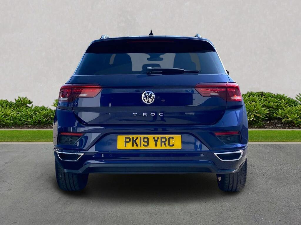 Volkswagen T-Roc 1.5 Tsi Gpf Evo R-line Suv Euro Blue #4