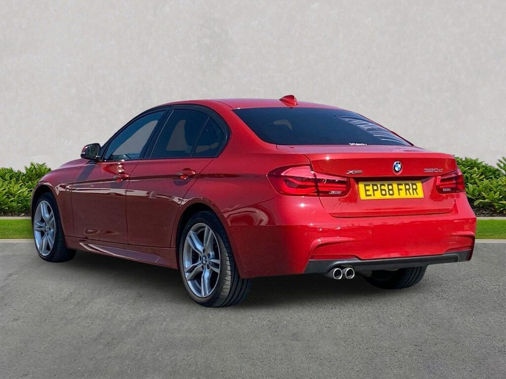 BMW 3 Series 2.0 320D M Sport Saloon Xdrive Eur Red #2