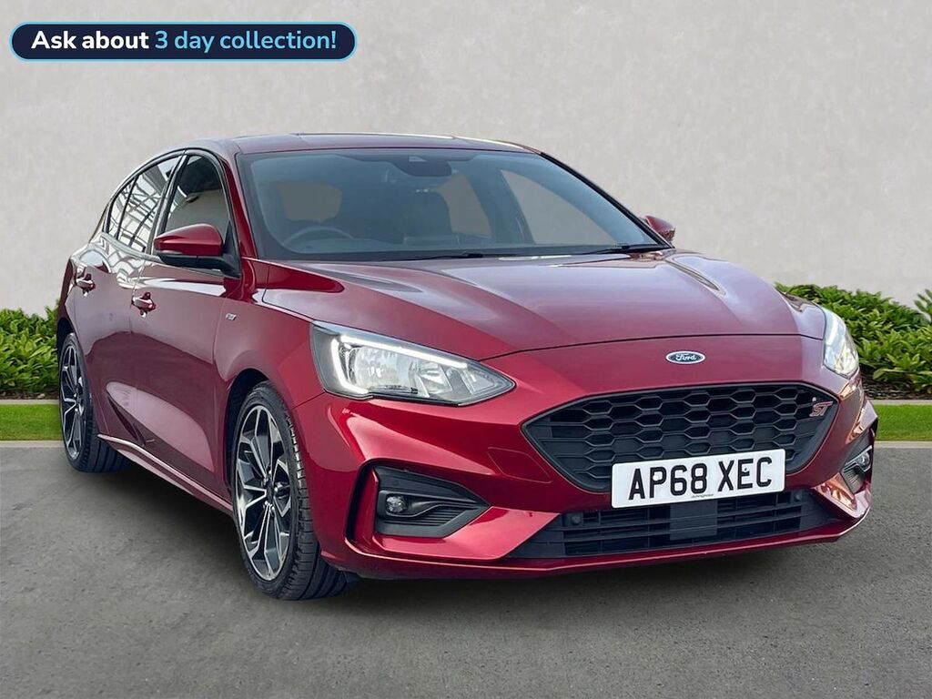 Ford Focus 1.0T Ecoboost St-line X Hatchback Manua Red
