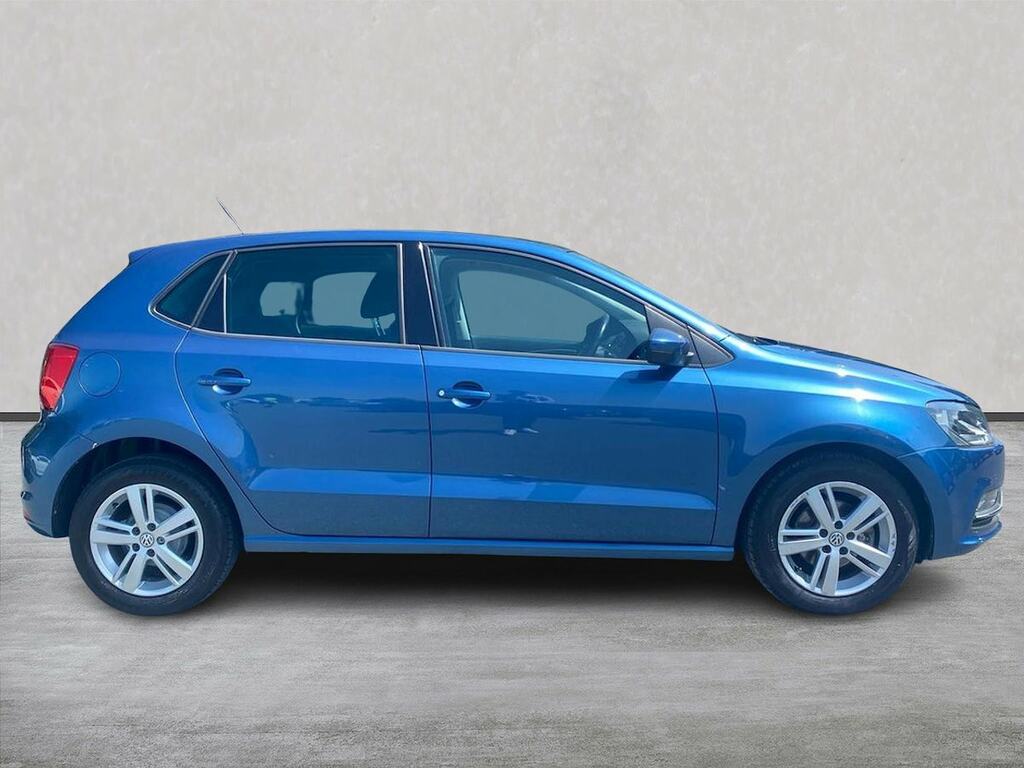 Volkswagen Polo Polo 1.0 75 Match Edition Hatchback LN67FPU Blue #3