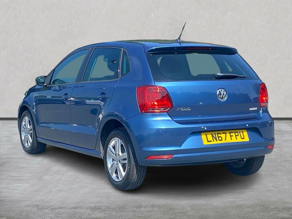 Volkswagen Polo Polo 1.0 75 Match Edition Hatchback LN67FPU Blue #2