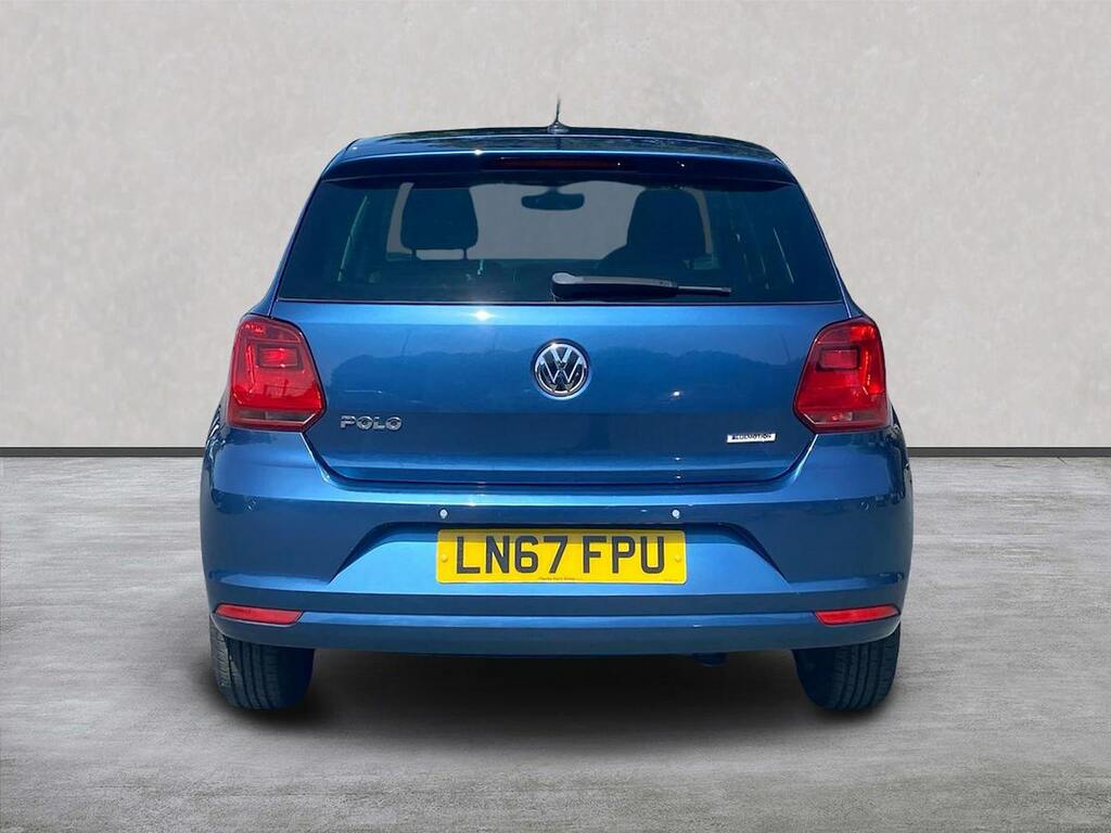 Volkswagen Polo Polo 1.0 75 Match Edition Hatchback LN67FPU Blue #4