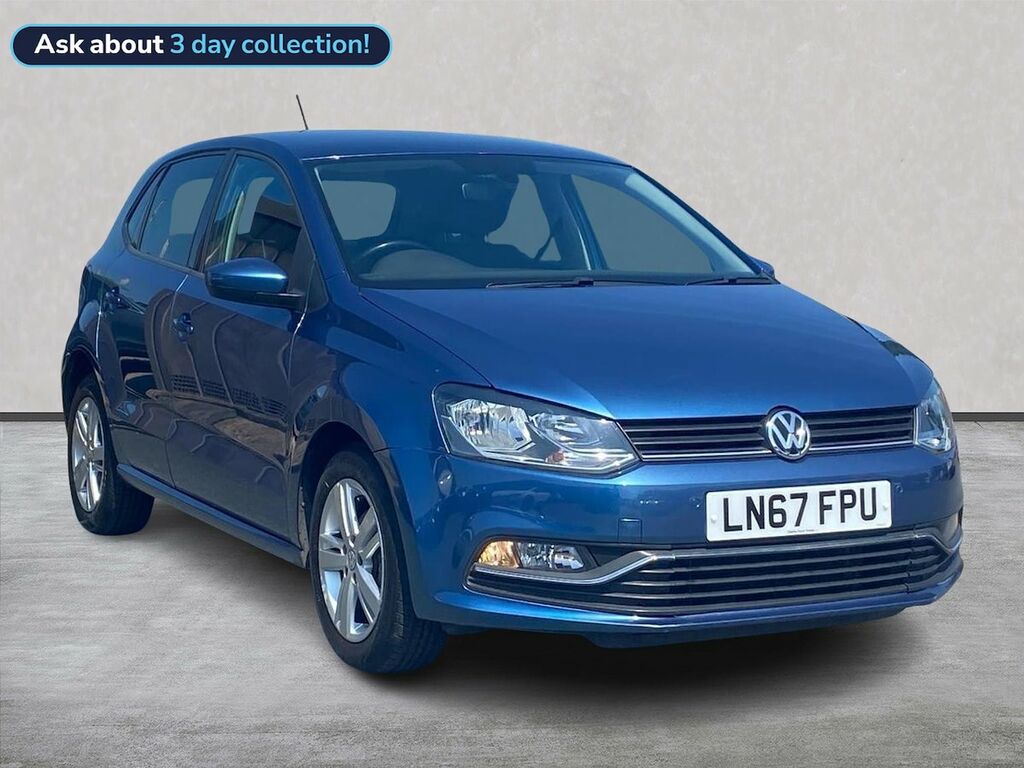 Volkswagen Polo Polo 1.0 75 Match Edition Hatchback Blue