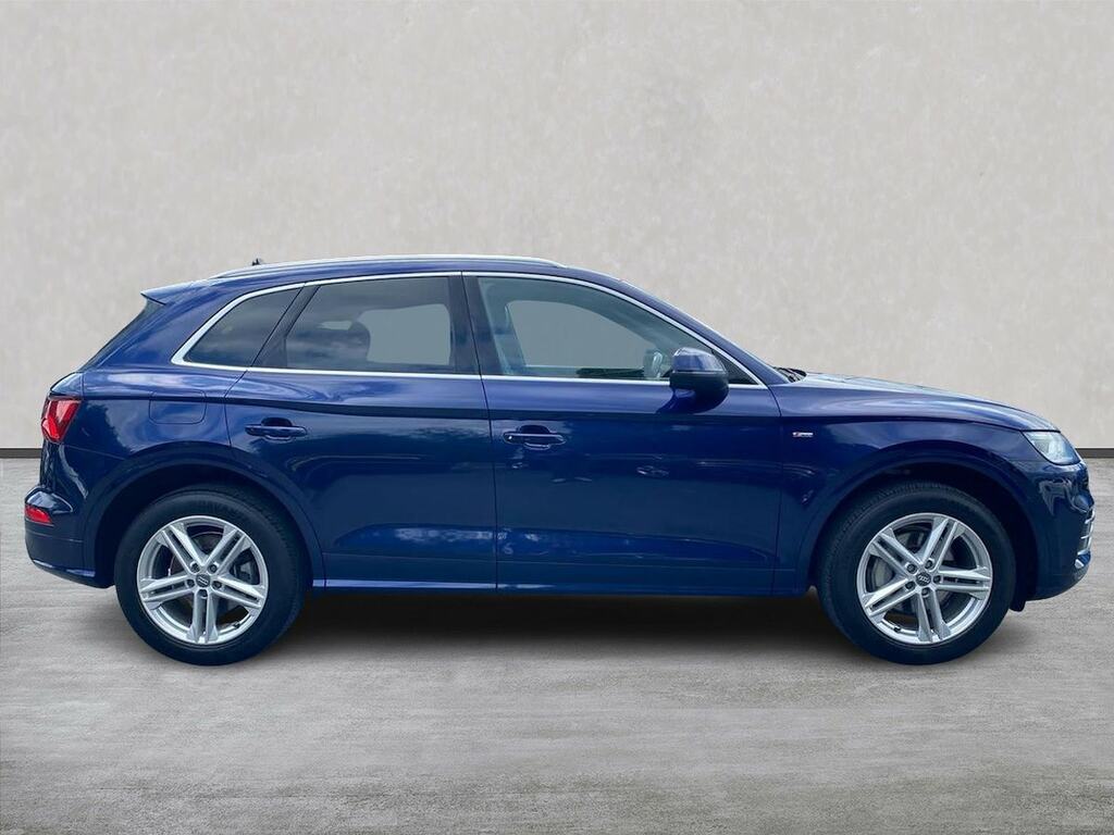 Audi Q5 Q5 2.0 Tdi Quattro S Line S Tronic Estate KR17ZPM Blue #3