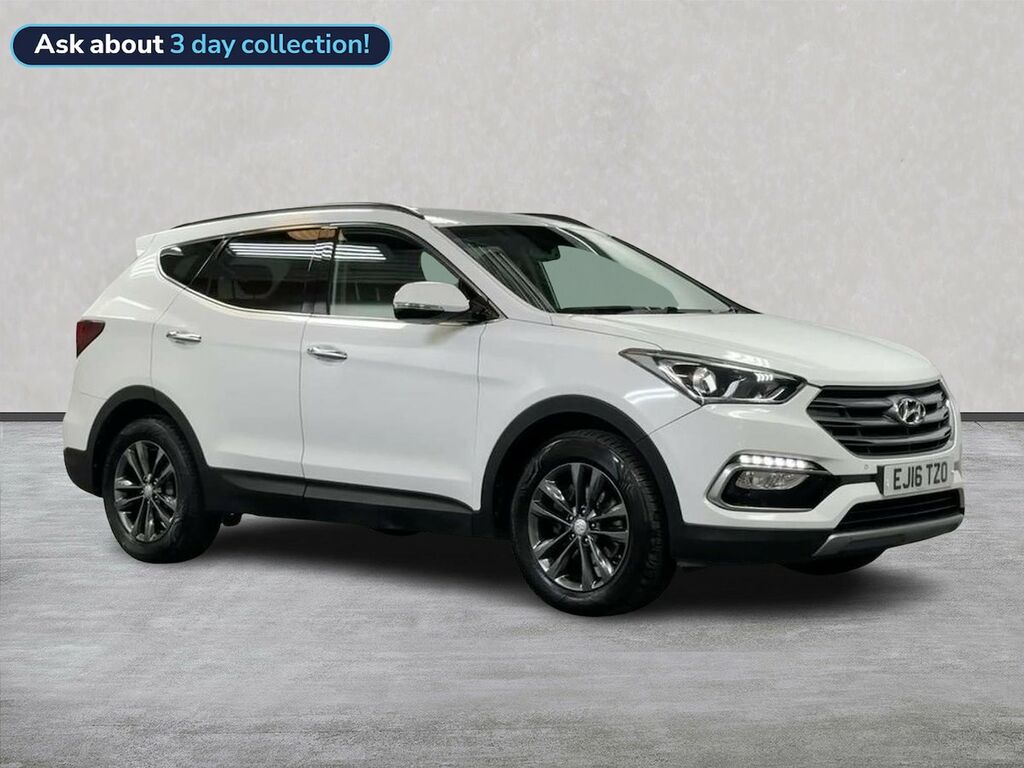 Hyundai Santa Fe 2.2 Crdi Blue Drive Premium 5 Seats White
