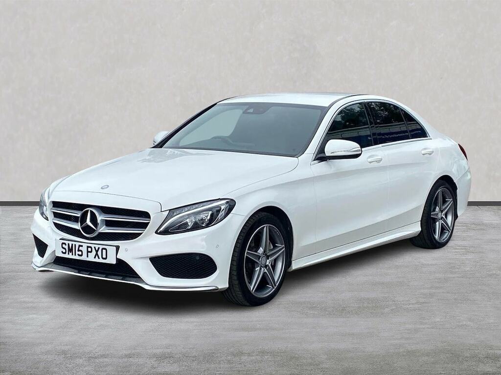 Mercedes-Benz C Class 2.0 C200 Amg Line 7G-tronic Euro 6 Ss Silver #20