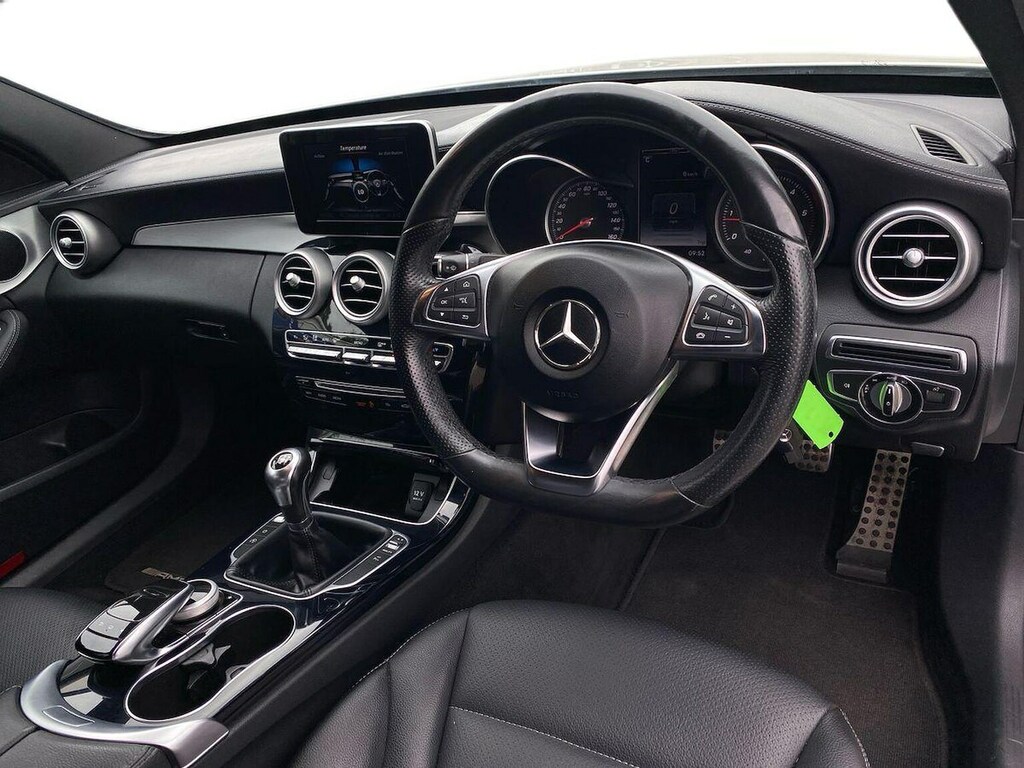 Mercedes-Benz C Class 2.0 C200 Amg Line 7G-tronic Euro 6 Ss Silver #9