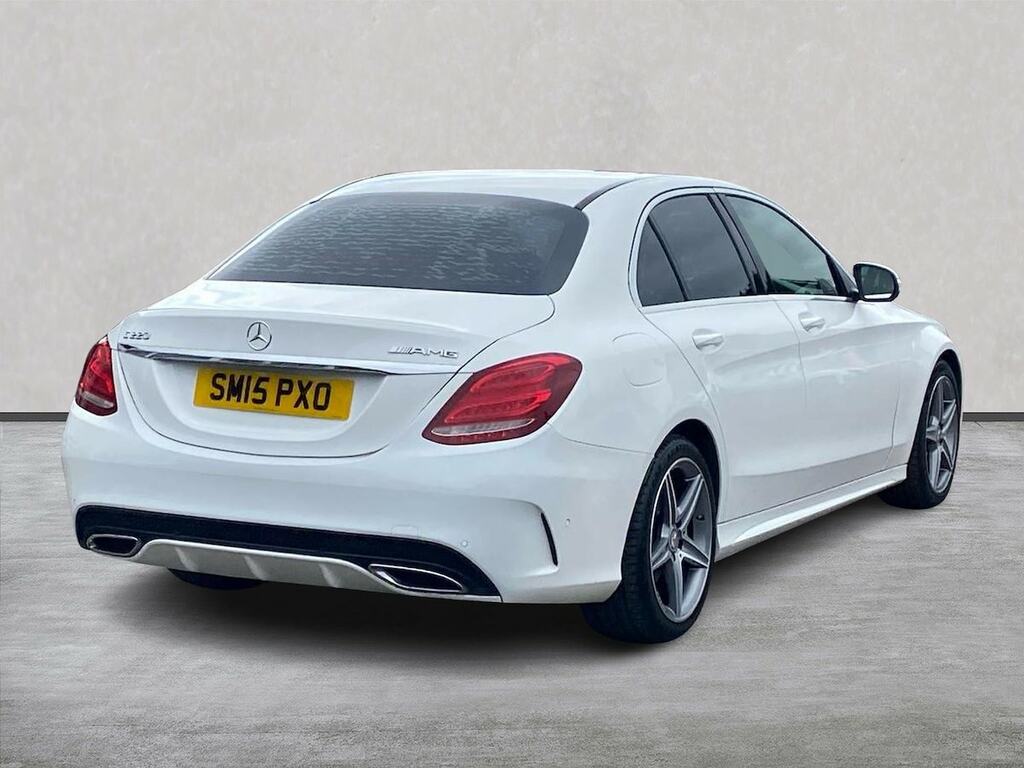Mercedes-Benz C Class 2.0 C200 Amg Line 7G-tronic Euro 6 Ss Silver #18