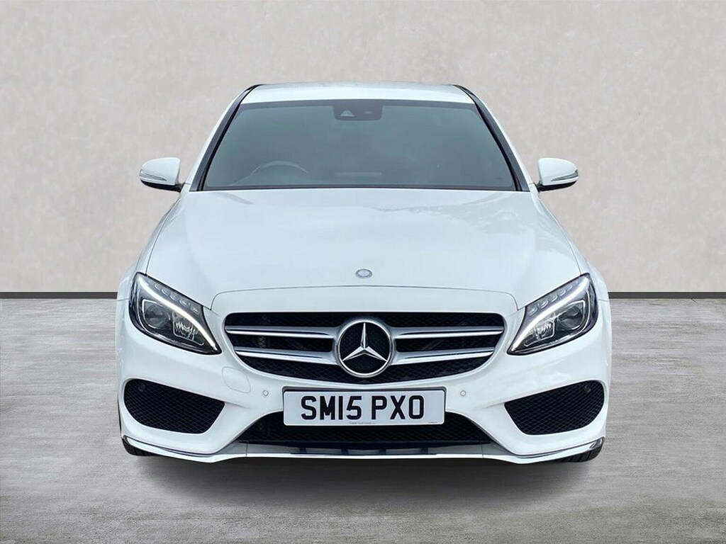Mercedes-Benz C Class 2.1 C220d Amg Line Saloon Euro 6 White #5