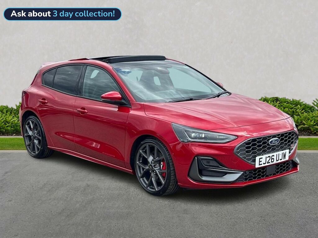 Ford Focus 2.3T Ecoboost St Hatchback Euro 6 Red