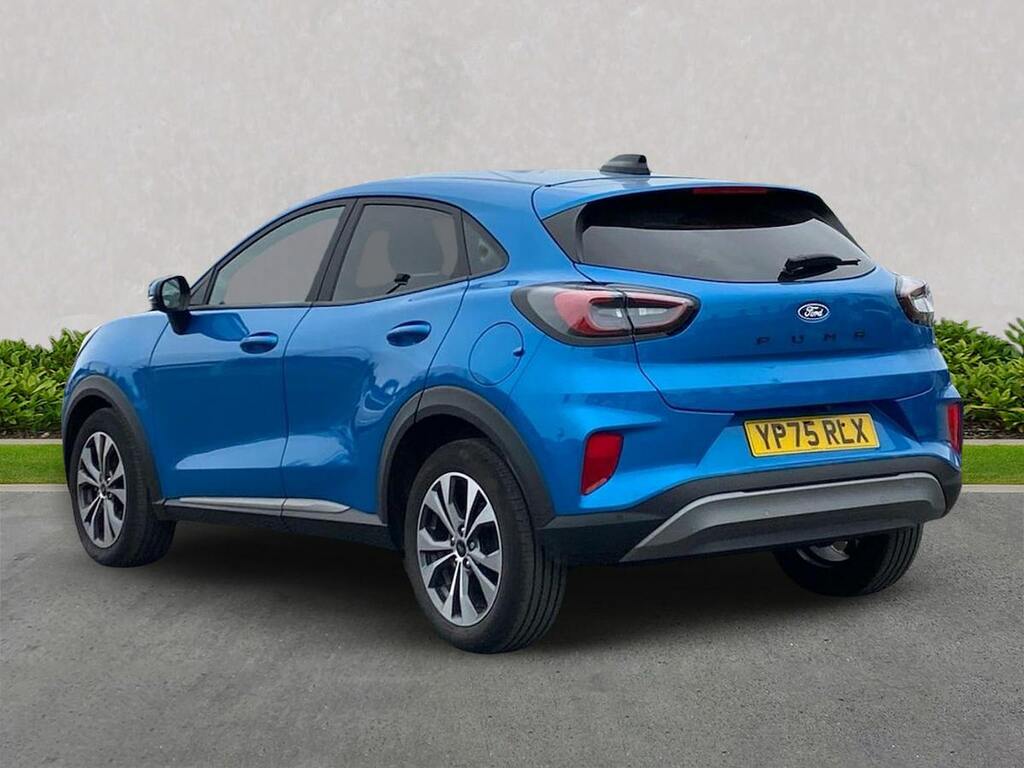 Ford Puma 1.0T Ecoboost Mhev Titanium Suv Hybrid YP75RLX Blue #2