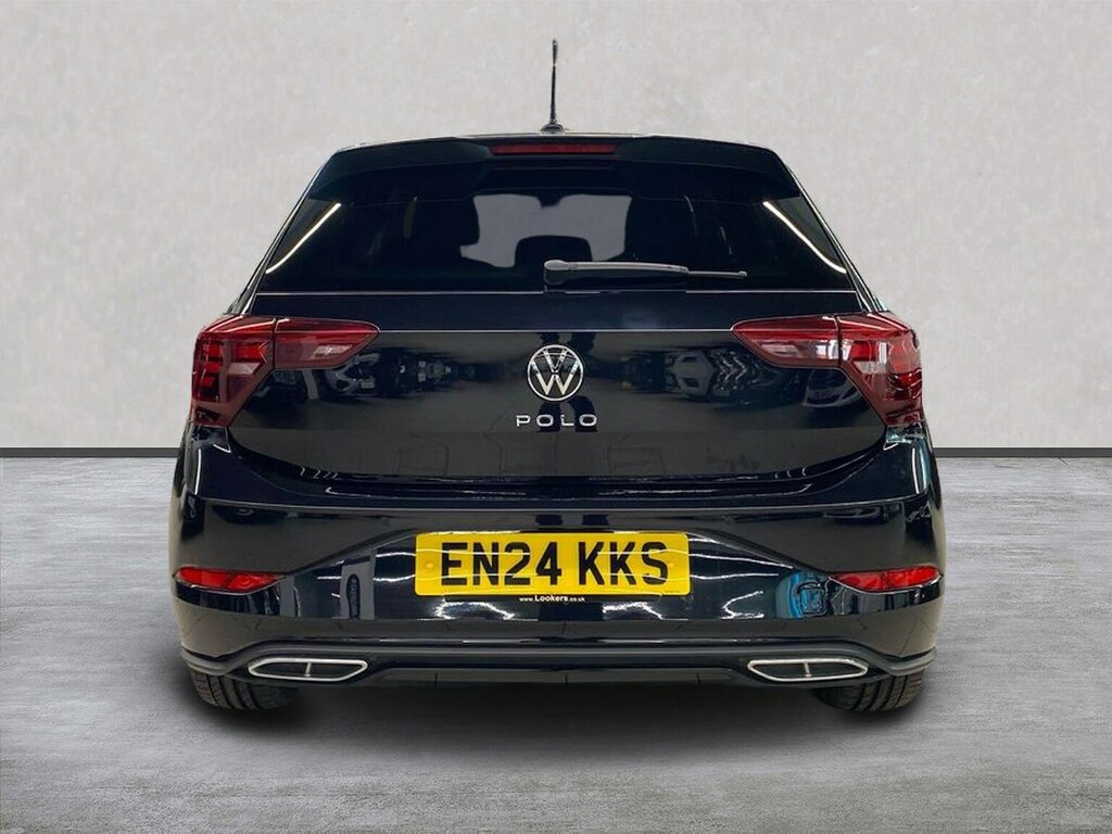 Volkswagen Polo 1.0 Tsi R-line Hatchback Dsg Euro 6 S Black #4