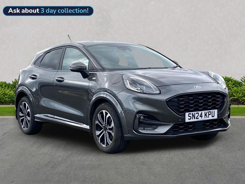 Ford Puma 1.0T Ecoboost Mhev St-line Suv Hybrid D Grey