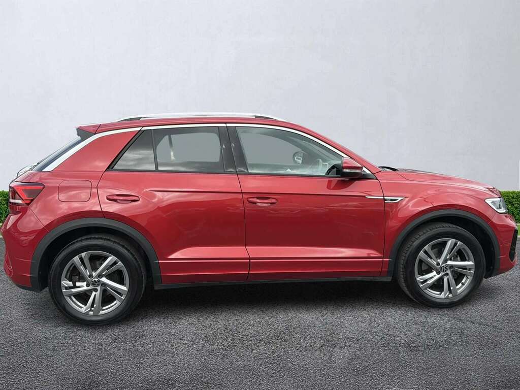 Volkswagen T-Roc 1.5 Tsi R-line Dsg PY24BUH Red #3