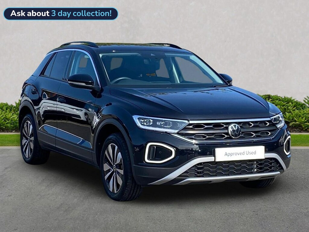 Volkswagen T-Roc 1.5 Tsi Match Suv Dsg Euro 6 Ss 150 Black