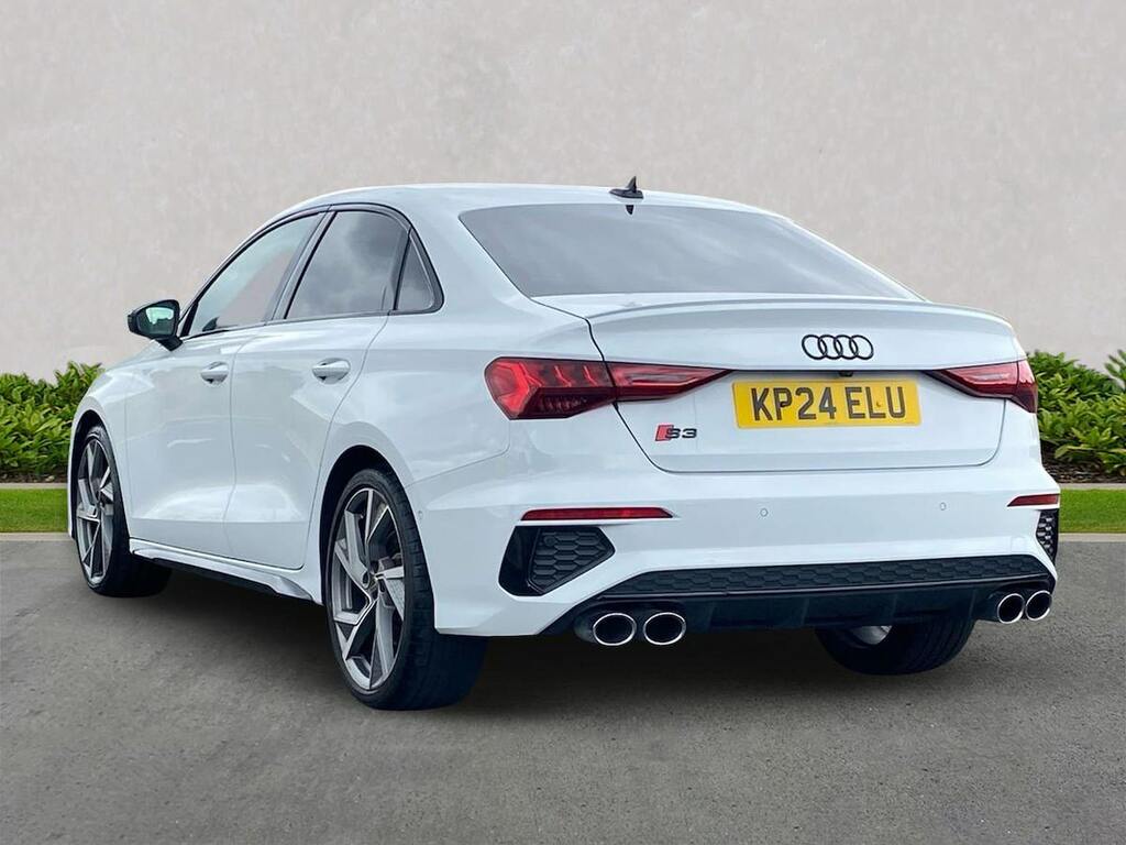 Audi A3 2.0 Tfsi Black Edition Saloon S Tronic White #2