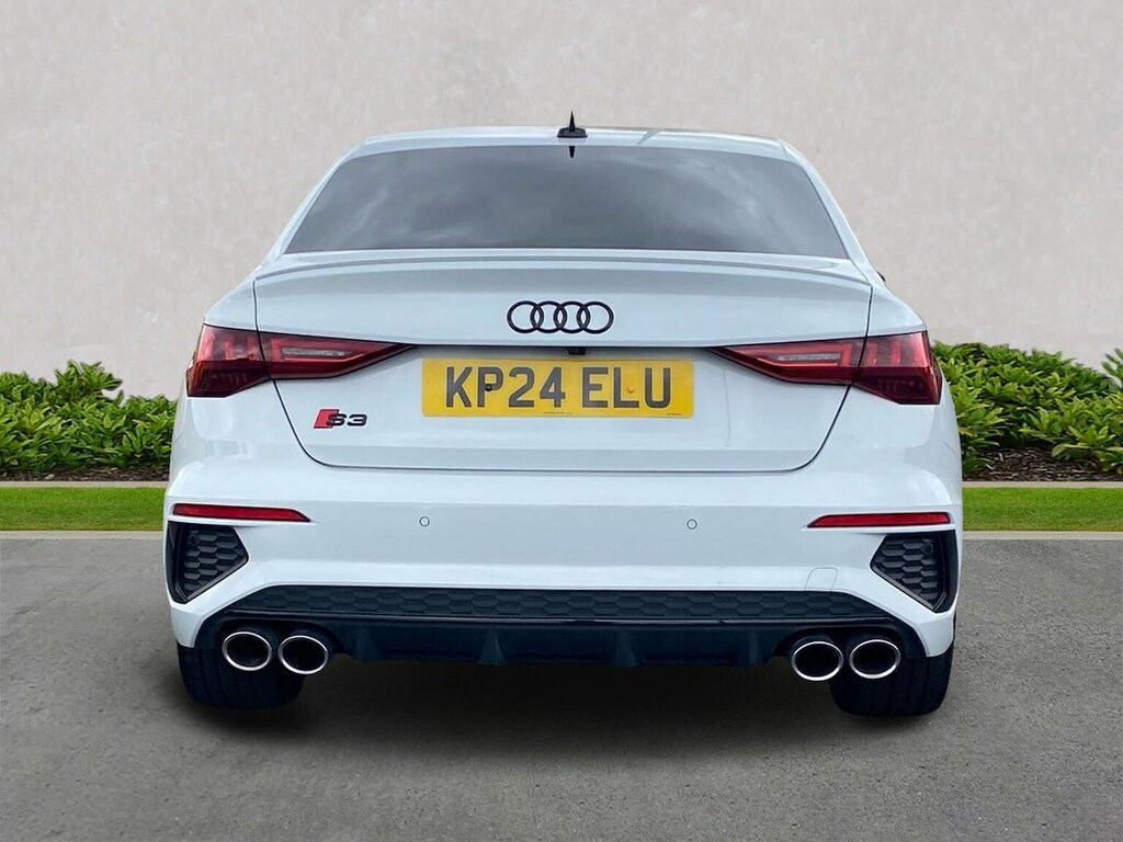 Audi A3 2.0 Tfsi Black Edition Saloon S Tronic White #4