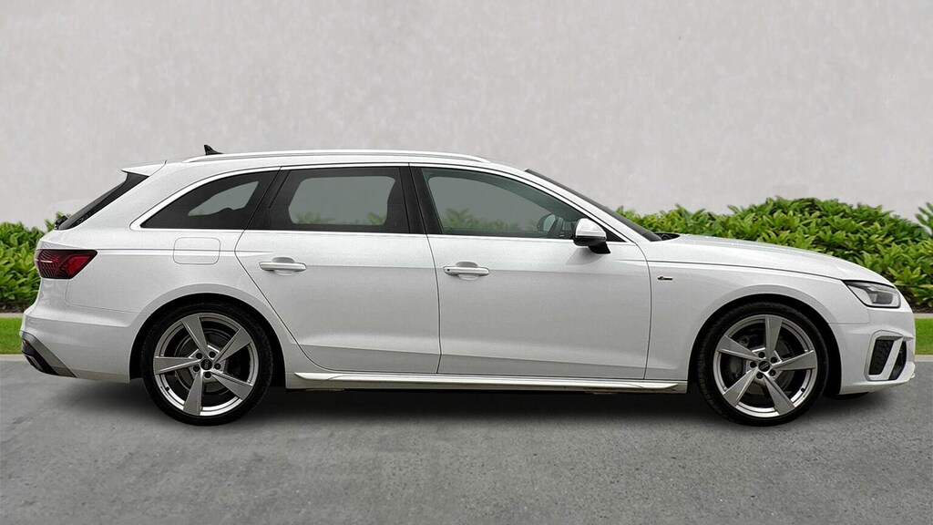 Audi A4 Avant 2.0 Tfsi 40 S Line Estate S Tronic Euro White #3