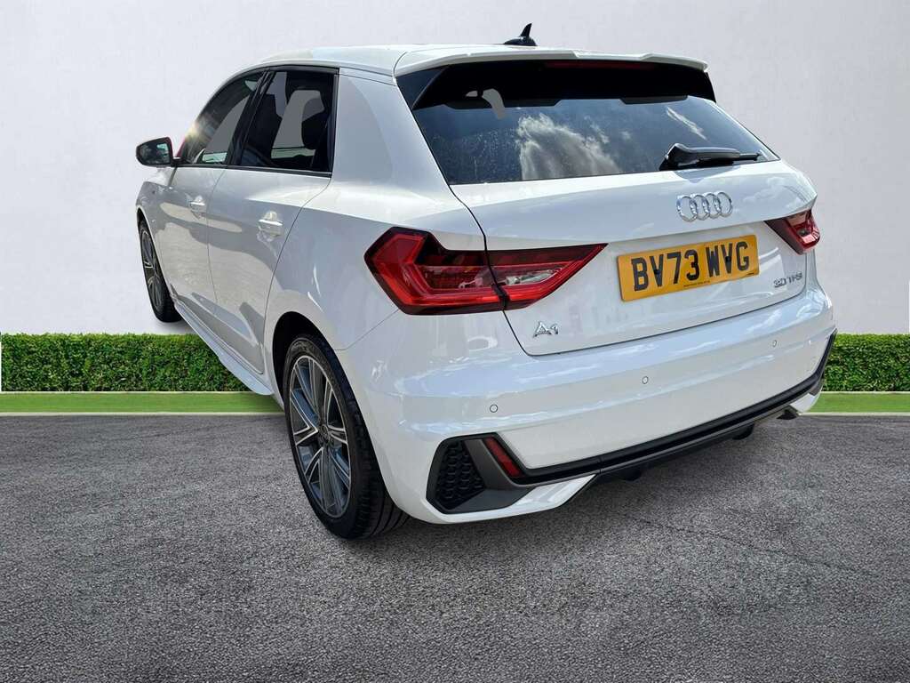 Audi A1 30 Tfsi 110 S Line BV73WVG White #2