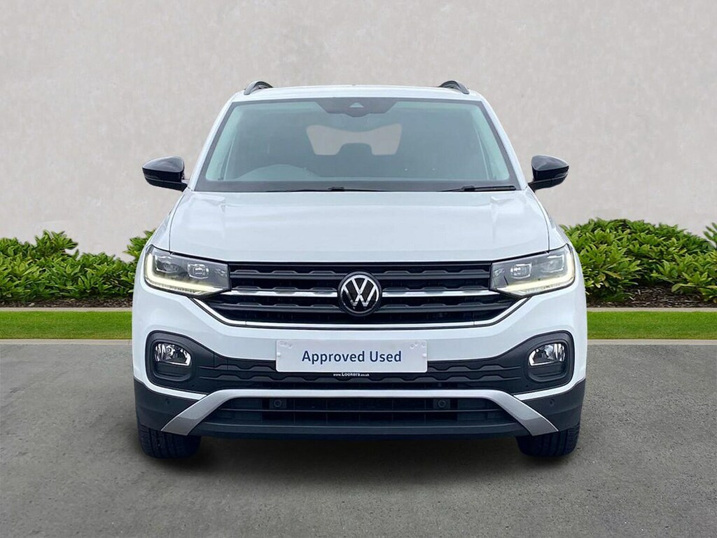 Volkswagen T-Cross 1.0 Tsi Black Edition Suv Euro 6 NL73VHV White #4