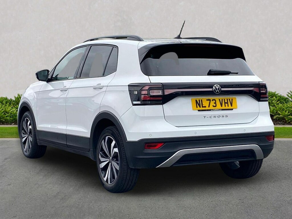 Volkswagen T-Cross 1.0 Tsi Black Edition Suv Euro 6 White
