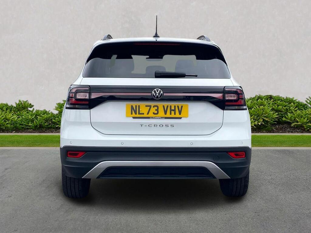 Volkswagen T-Cross 1.0 Tsi Black Edition Suv Euro 6 NL73VHV White #3