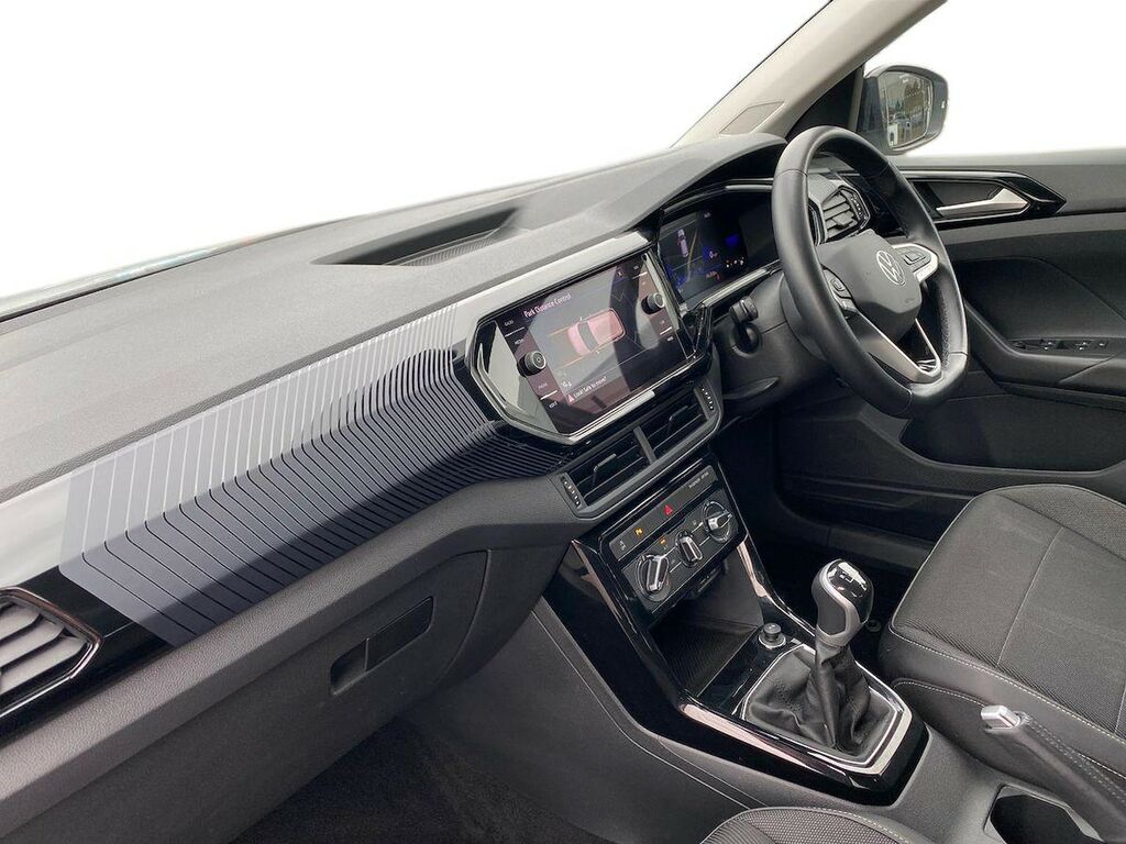 Volkswagen T-Cross 1.0 Tsi Black Edition Suv Euro 6 NL73VHV White #6