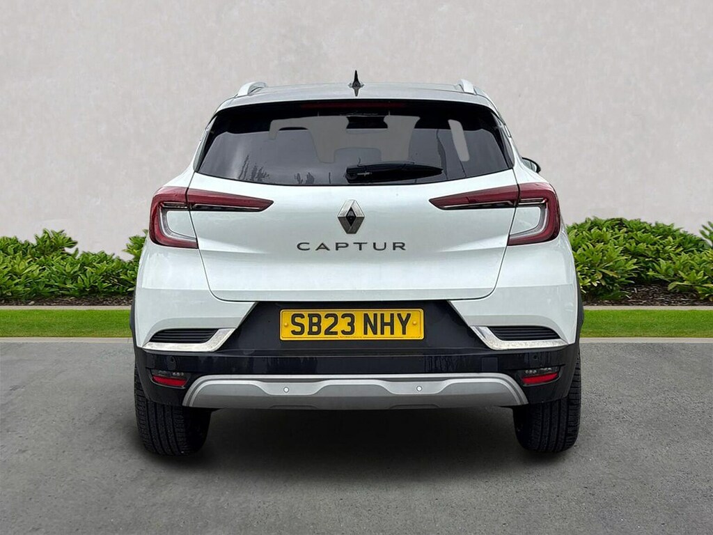 Renault Captur 1.0 Tce Techno Suv Euro 6 Ss SB23NHY White #4