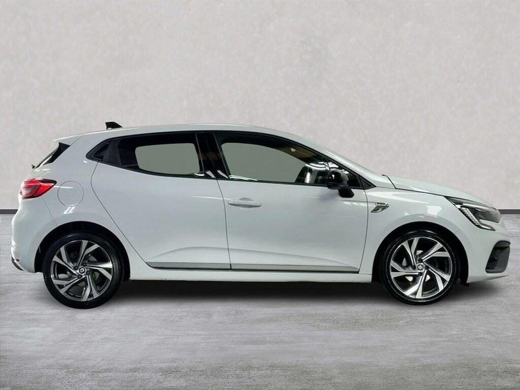 Renault Clio 1.0 Tce Rs Line Hatchback Euro 6 BMZ2134 White #3