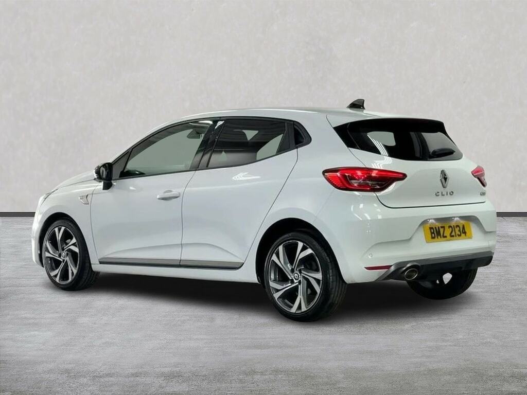 Renault Clio 1.0 Tce Rs Line Hatchback Euro 6 BMZ2134 White #2