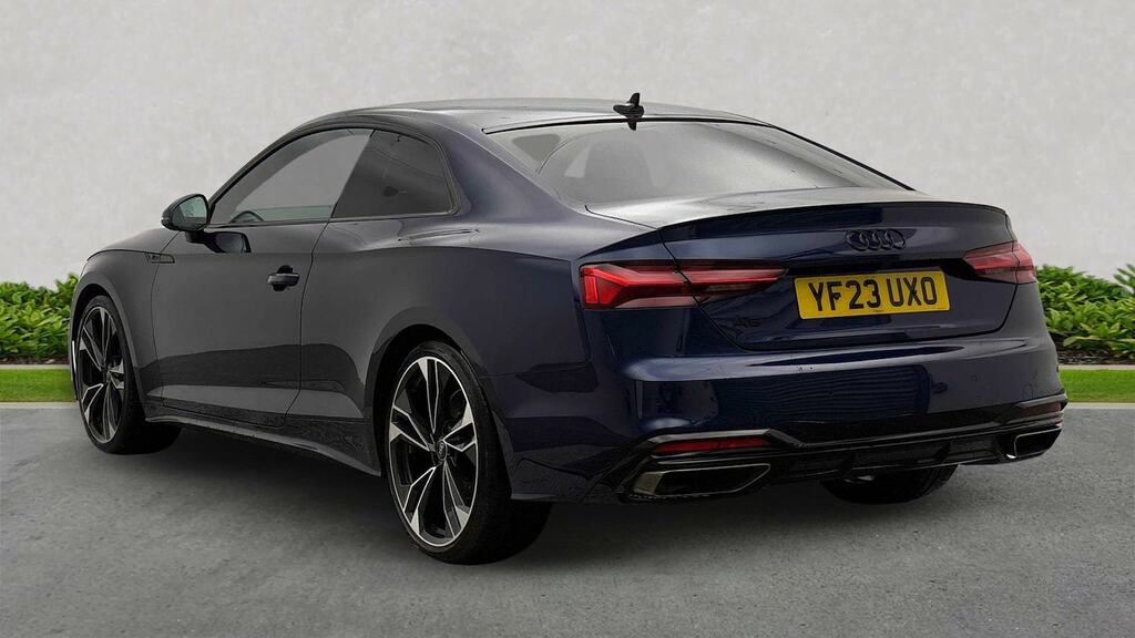 Audi A5 35 Tfsi Black Edition S Tronic YF23UXO Blue #2