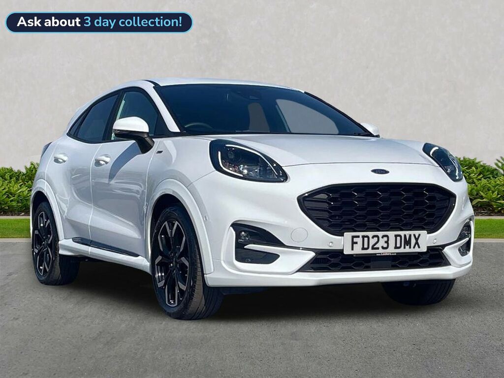 Ford Puma 1.0T Ecoboost Mhev St-line X Suv Hybrid White